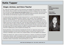 Tablet Screenshot of katietupper.com